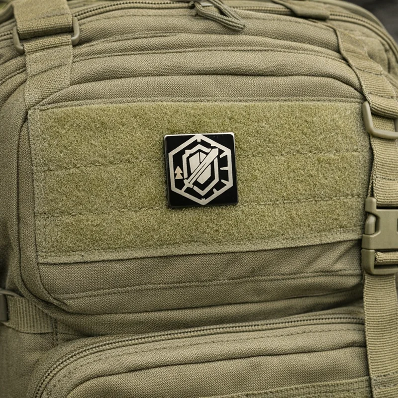 Arknights Parche táctico metálico Operación Blade del Contingency - imagen 4