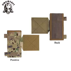 Panel lateral táctico SINAIRSOFT para chaleco con liberación rápida
