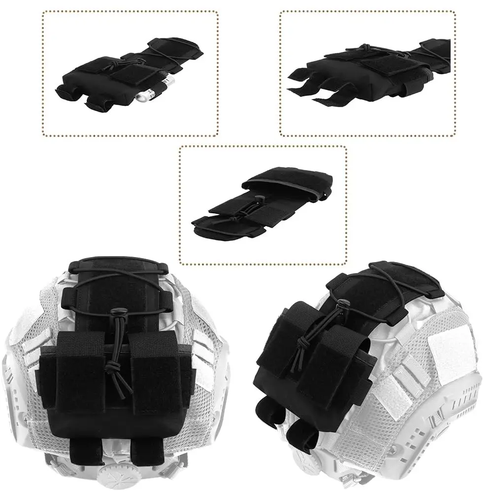 Casco táctico ligero para airsoft con máscara y gafas - imagen 3