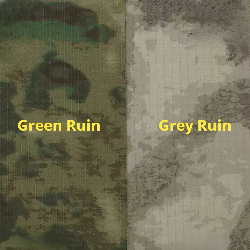 Tela de camuflaje A-TACS FG verde y gris para ropa táctica - imagen 5