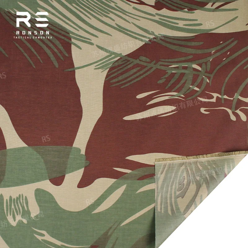 Cordura táctica nailon camuflaje Rhodesia con PU repelente al agua - imagen 2