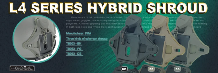 Casco táctico FMA NVG con adaptador y NVG