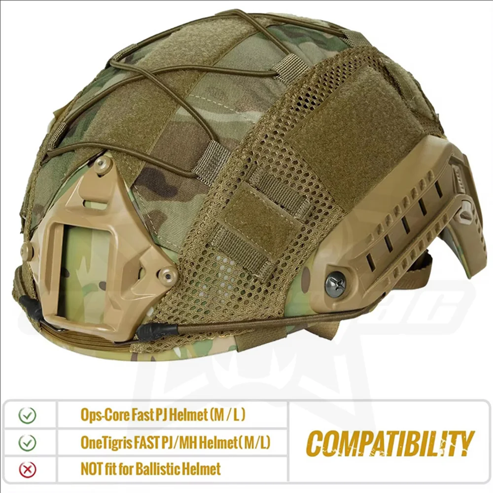 Funda de casco OPHIDIAN en uso