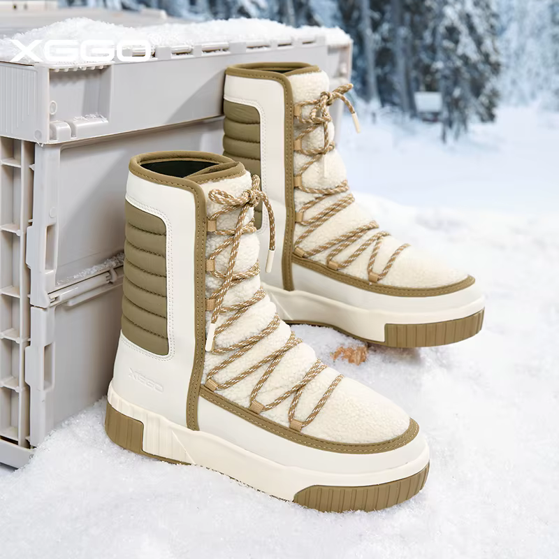 Botas de montaña impermeables mujer – Resistente frío invierno outdoor