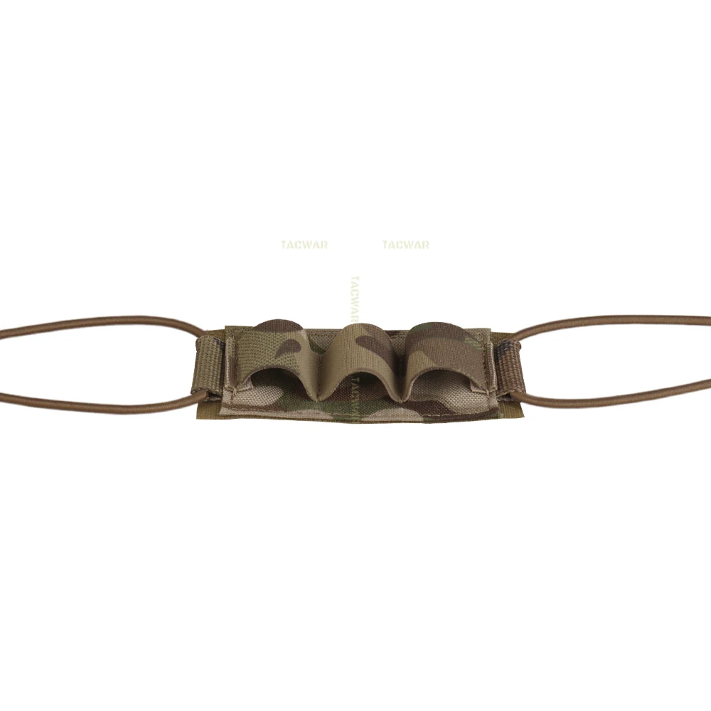 Organizador cables casco táctico con soporte batería externa