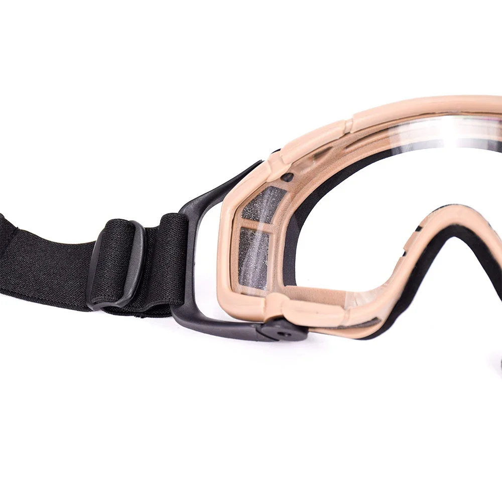 Gafas tácticas SINAIRSOFT FMA: protección UV, anti-impacto y antiviento - imagen 3
