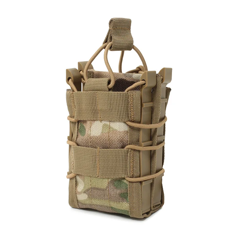 Funda táctica MOLLE doble para cargador 5,56, parte superior abierta - imagen 5