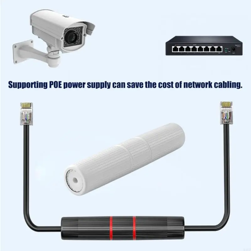Extensor PoE RJ45 Gigabit con acoplador fiable para redes - imagen 5