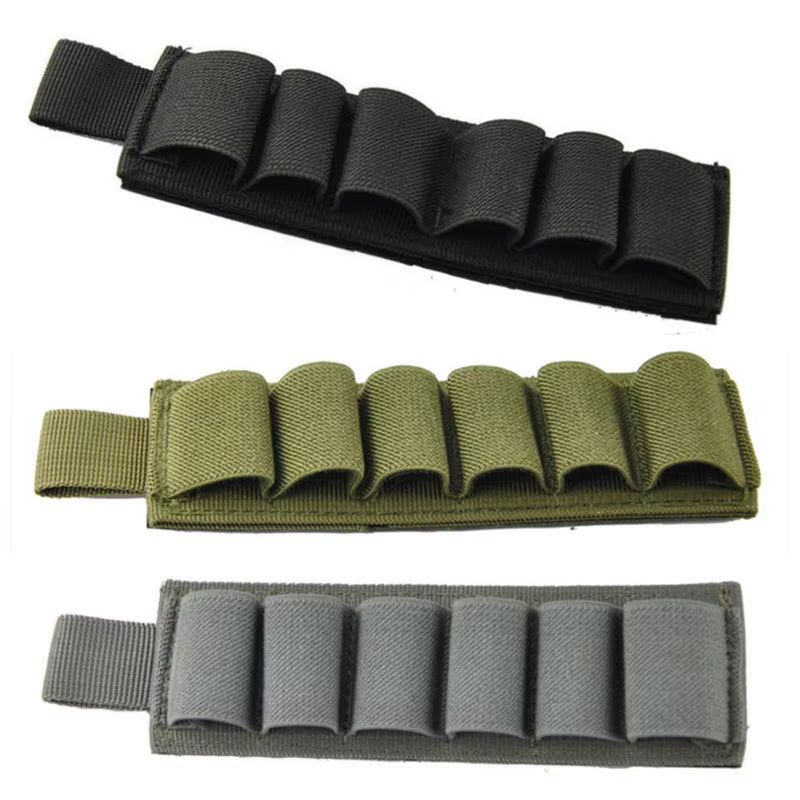 Portacartuchos para escopeta 6 rondas con respaldo autoadhesivo - imagen 4