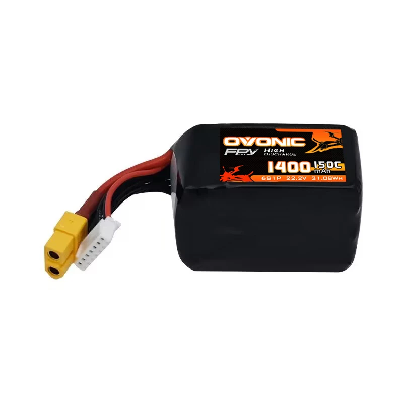 Detalle del conector XT60 y cableado