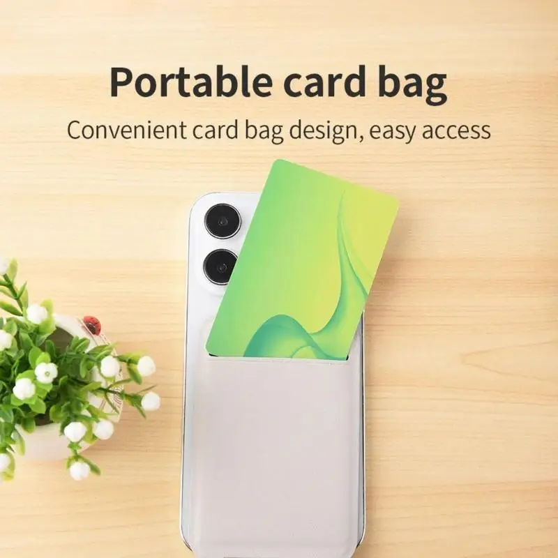 Soporte de teléfono con ranura para tarjetas – plegable ajustable - imagen 5