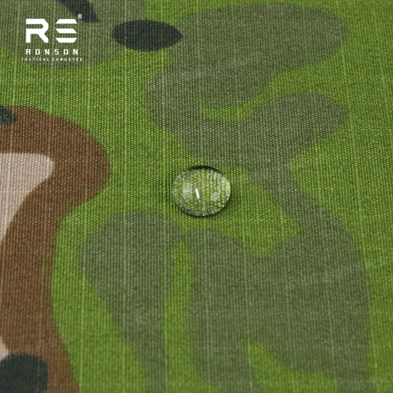 Big Five Leaf Camo tela de camuflaje táctica ripstop NYCO - imagen 4