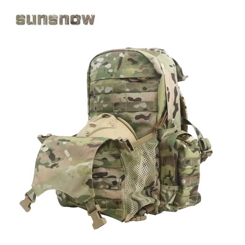 Mochila táctica para casco multiusos, conectable al chaleco - imagen 2