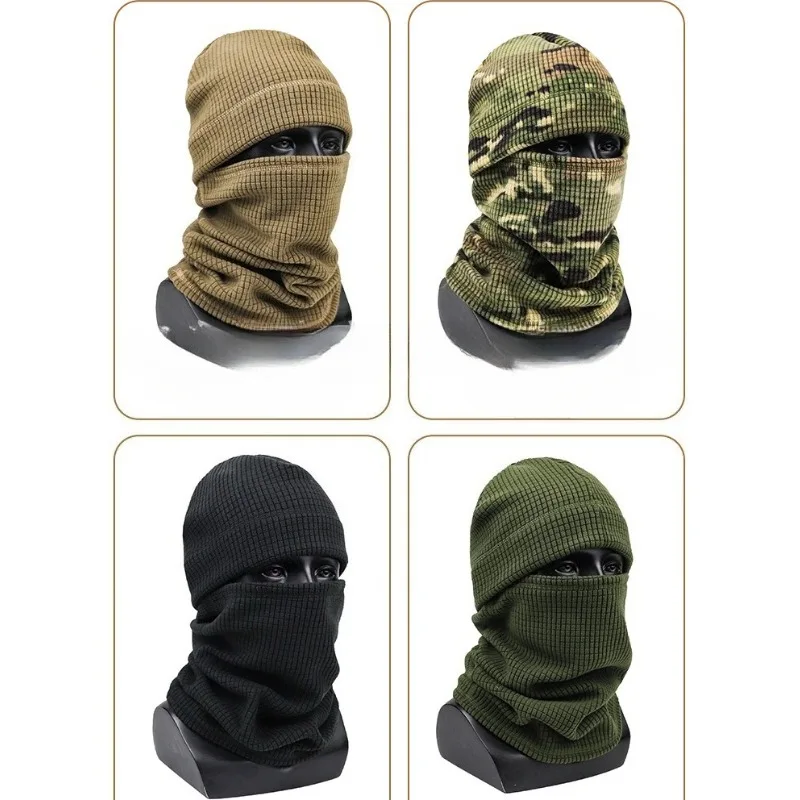 Gorro táctico y braga térmica forro polar resistente al frío - imagen 3