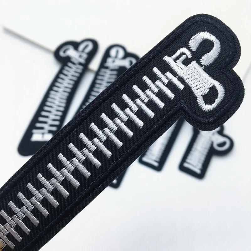 Parche bordado táctico MOLLE con cremallera – Diseño militar - imagen 4