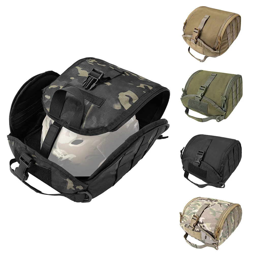 Bolsa táctica para casco con sistema Molle