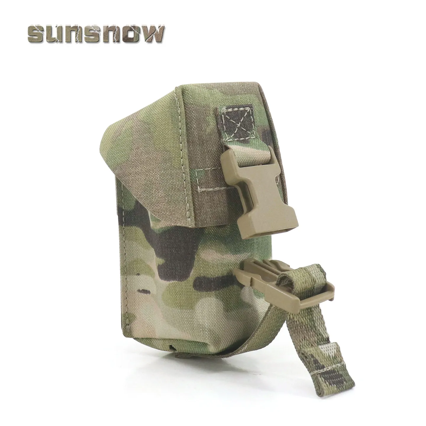 Funda táctica ARS con tapa abatible para cargadores Flashbang y humo - imagen 4