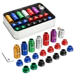 Kit de galgas de espacio de cabeza y comparador de proyectiles .17–.45