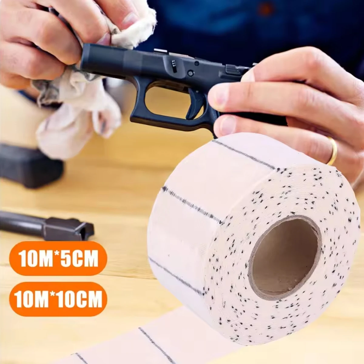 Paños tácticos de limpieza algodón para kit caza - imagen 3