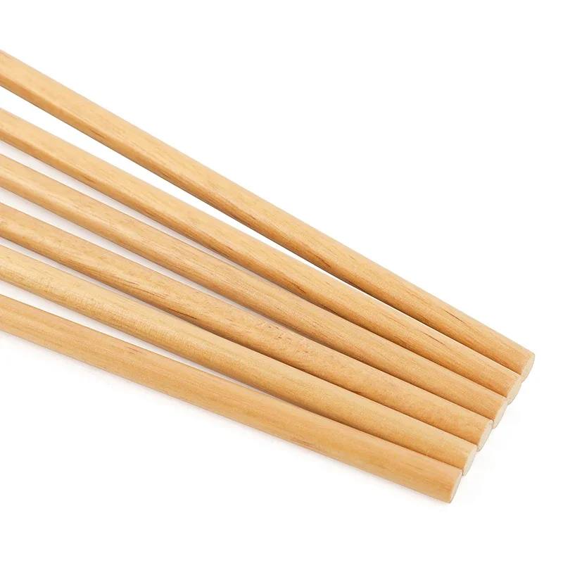 Flechas de madera blanca con plumas de pavo para caza con arco - imagen 5