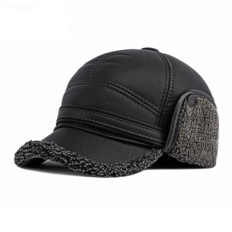 Gorra bombardero táctica de invierno con orejeras y anti-viento - imagen 2