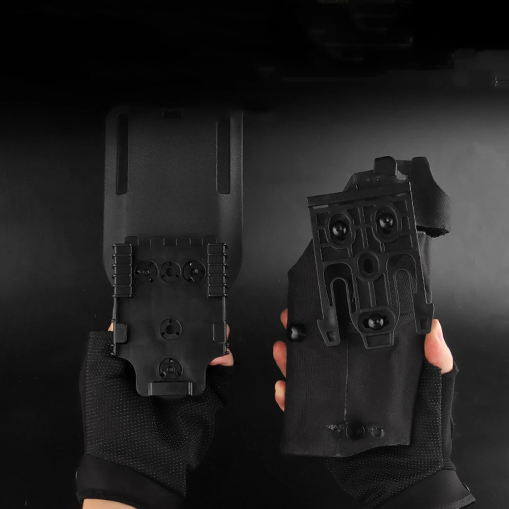 Funda táctica de muslo con liberación rápida para Glock G17/G19 X300 - imagen 2