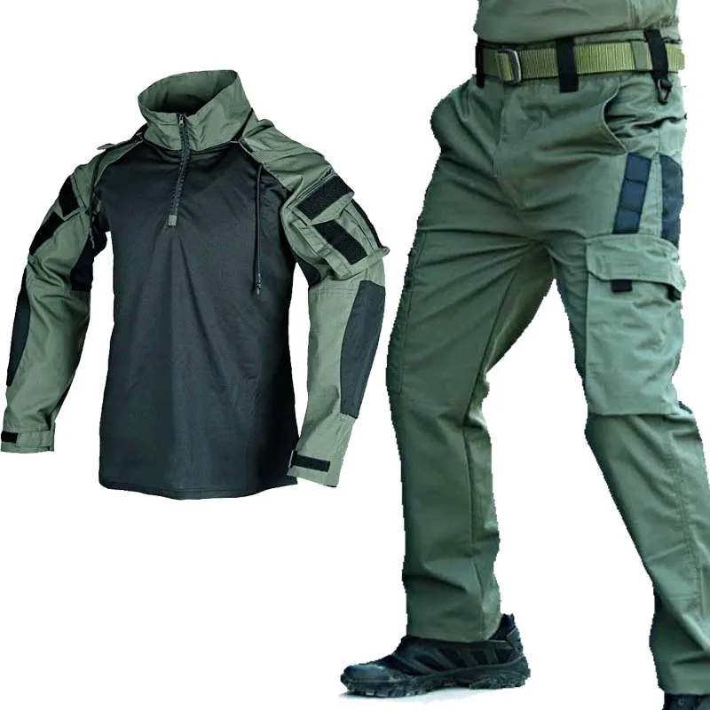 Uniforme táctico camuflaje ripstop resistente a desgarros hombre - imagen 5