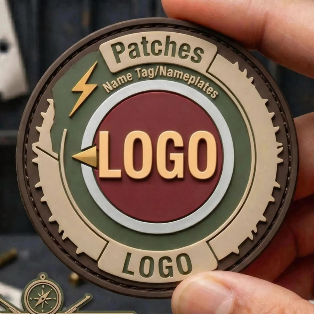 Parche de PVC táctico tridimensional en relieve para gorras - imagen 5