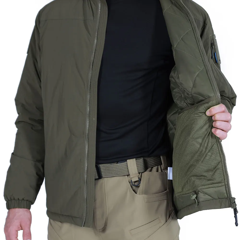 Chaqueta táctica Emersongear Blue Label Seal aislante cortavientos senderismo caza - imagen 5