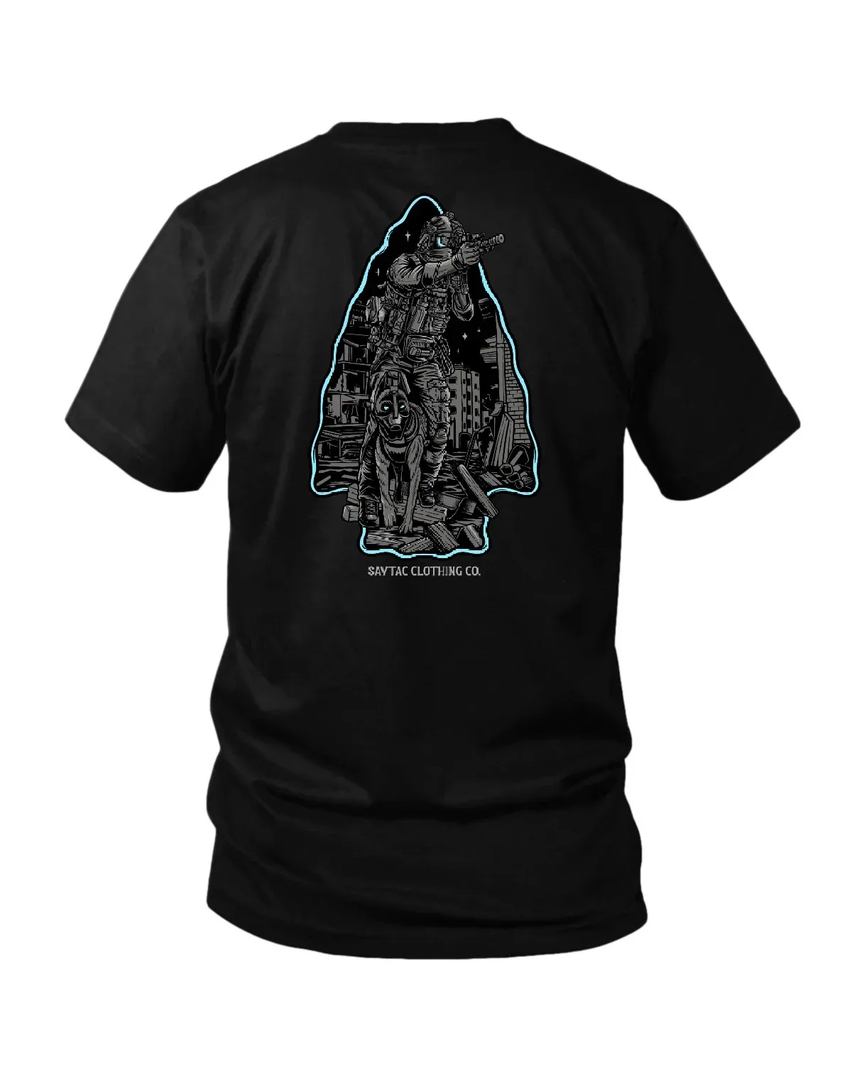 Camiseta táctica ventilada Dogs of War Savage - imagen 2
