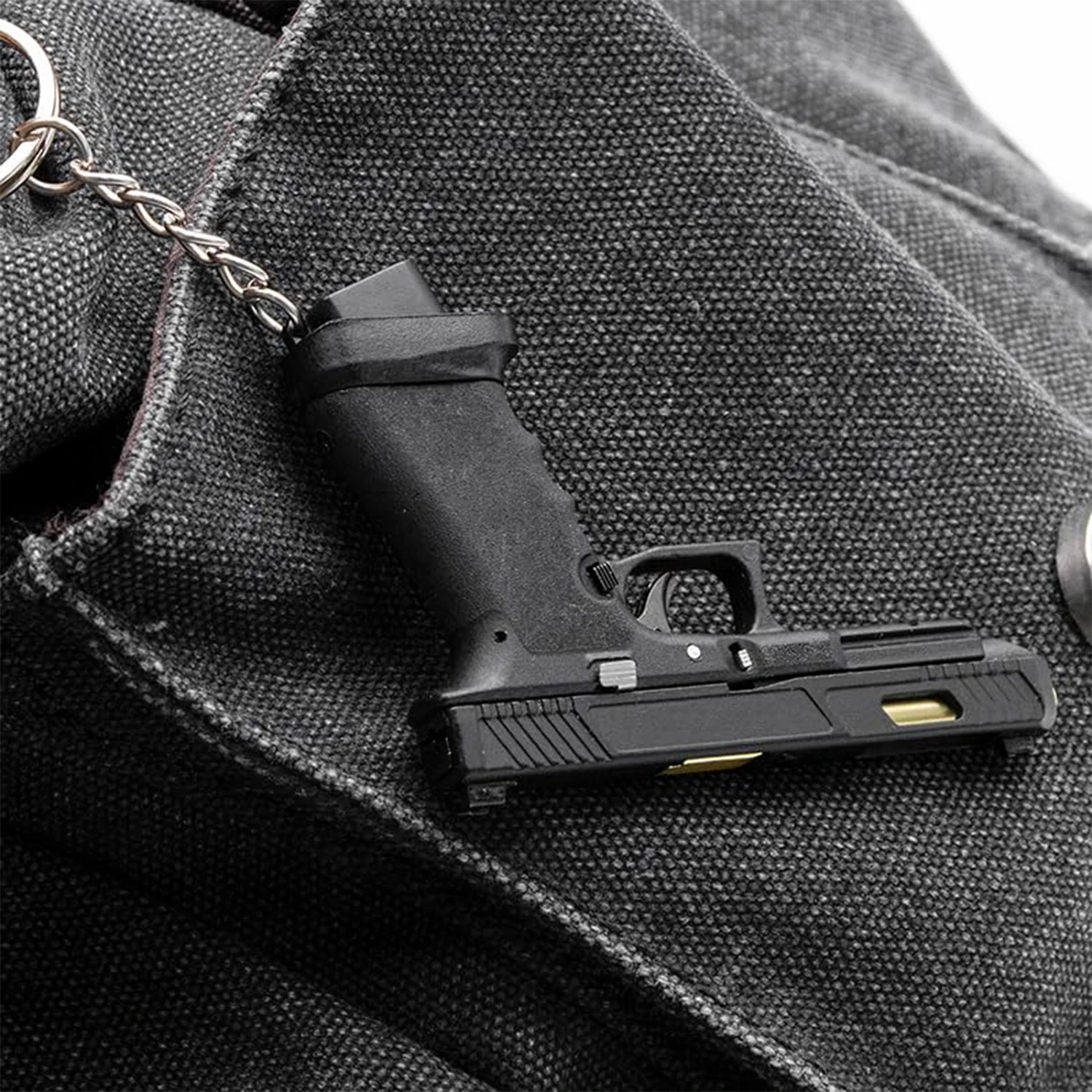 Llavero táctico de pistola miniatura coleccionable para regalo - imagen 4