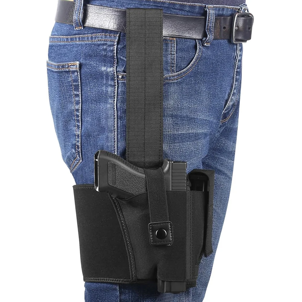 Funda de pistola muslo ajustable unisex – Hombre y mujer - imagen 4