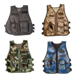 Chaleco táctico camuflaje militar combate jungla airsoft