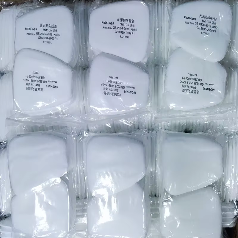 3M 300/501 Filtro de algodón reemplazable para mascarilla antipolvo - imagen 2