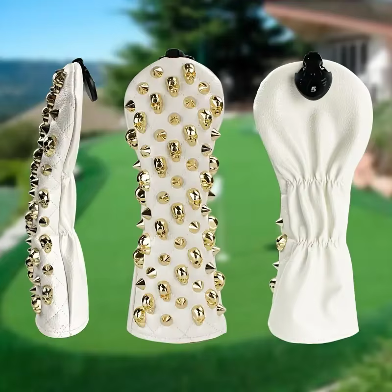 Fundas de golf PU universales para driver, madera y putter - imagen 3