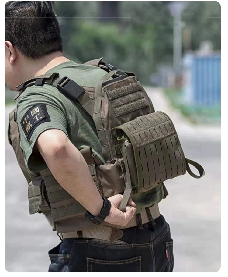 Botiquín primeros auxilios táctico MOLLE con apertura rápida - imagen 2
