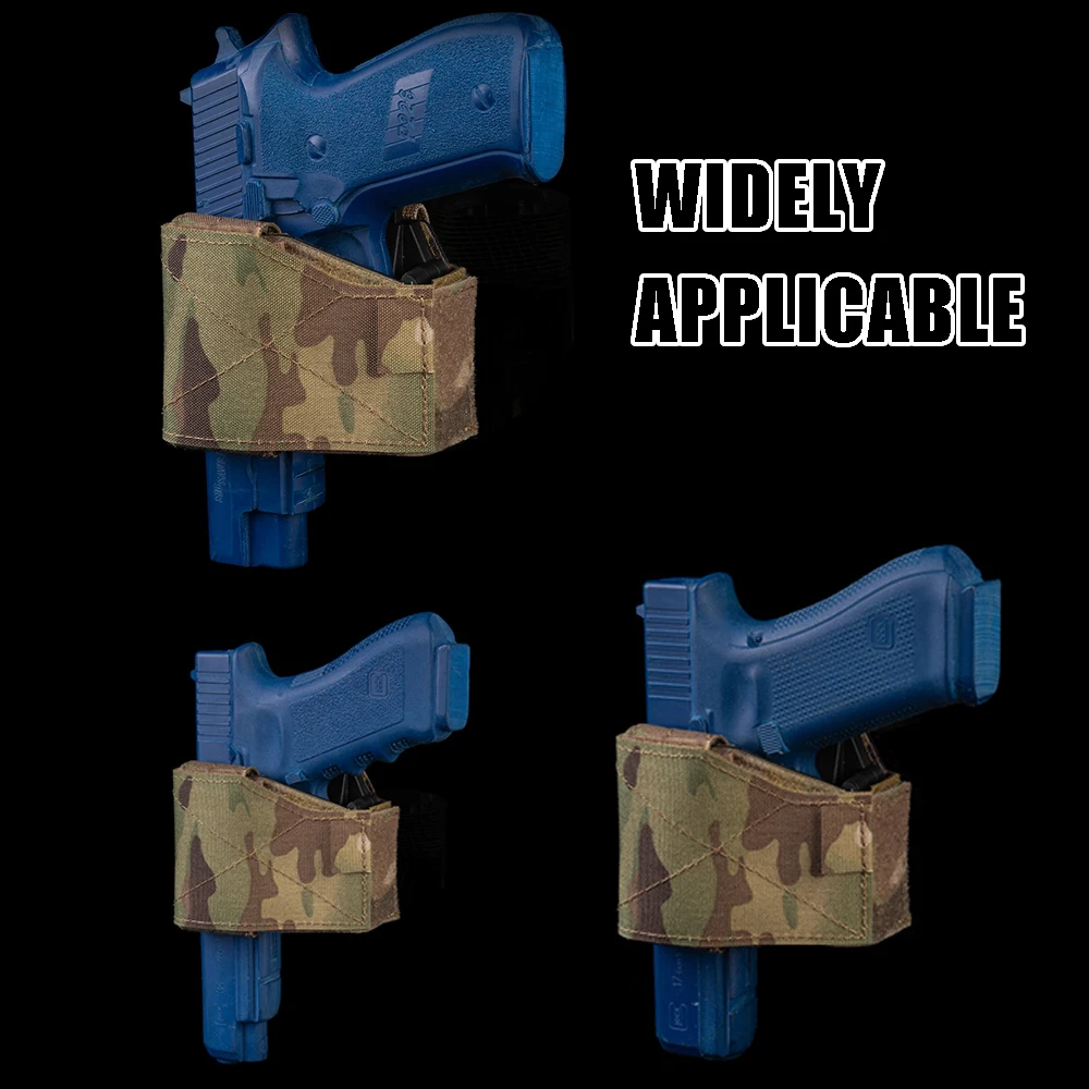 Funda táctica pistola zurda MOLLE – Extracción rápida universal - imagen 2