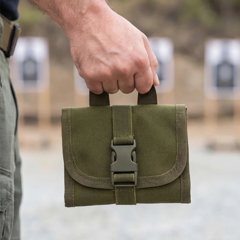 Porta cartuchos MOLLE táctico plegable para rifle en exteriores - imagen 3