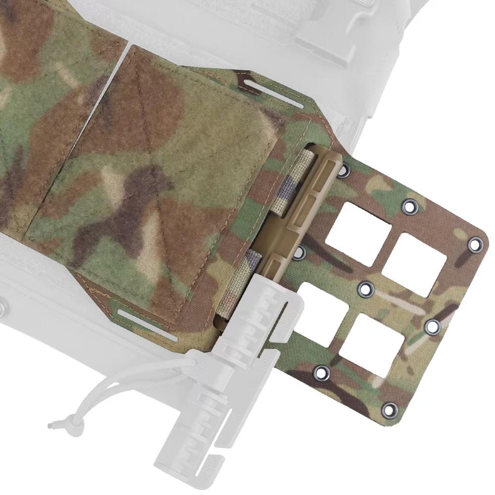Soporte placa táctica LV119 MOLLE liberación rápida expansor - imagen 3