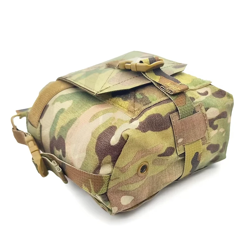 Bolsa radio táctica MOLLE para walkie talkie y cargadores Airsoft - imagen 5
