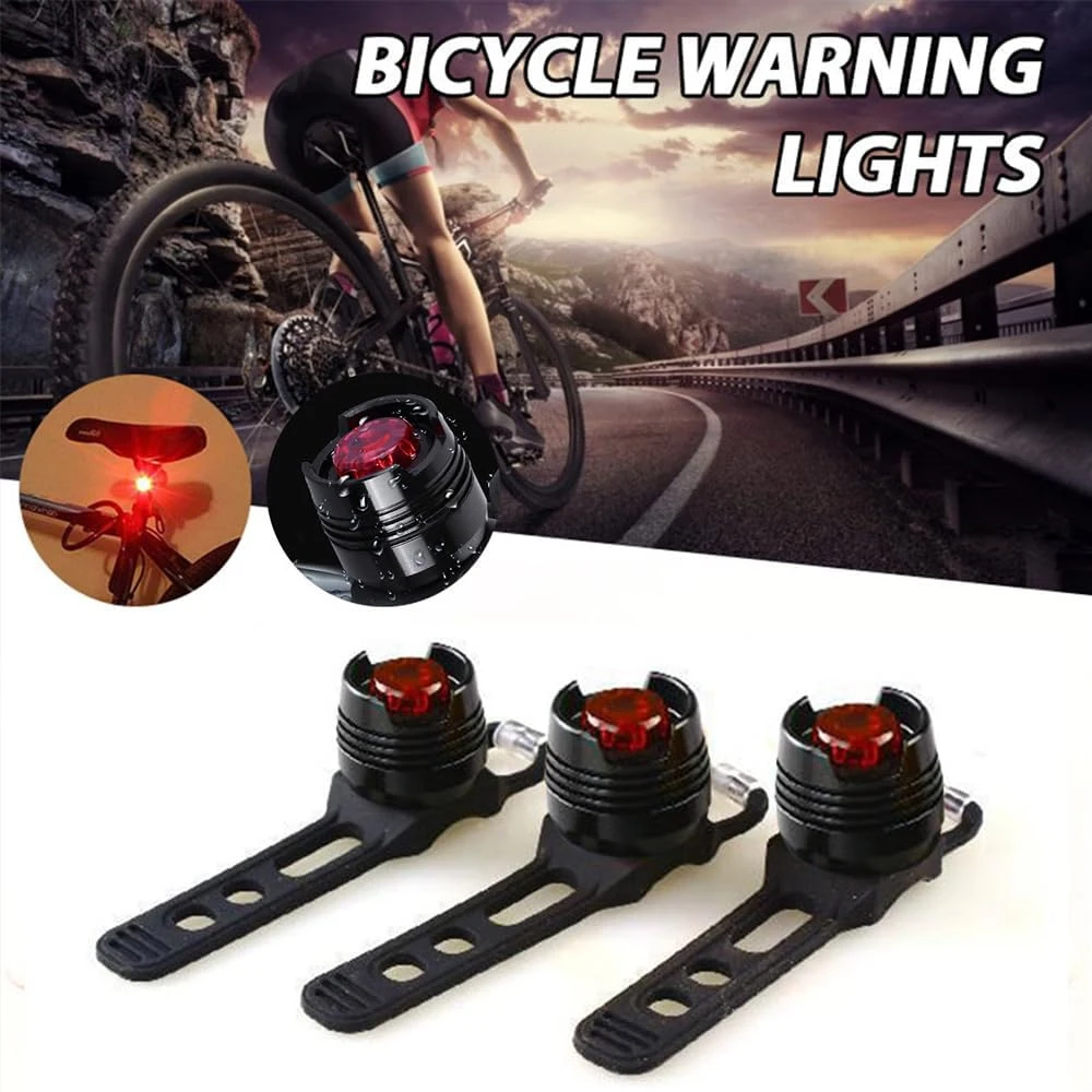 Luz trasera LED impermeable bicicleta de montaña carga USB