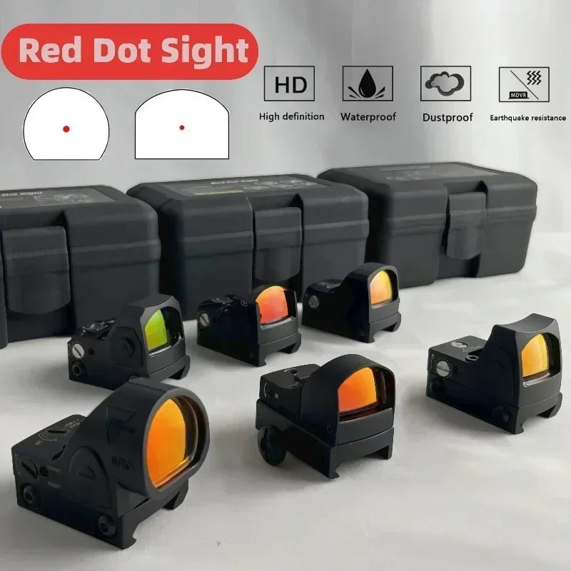 Visor red dot compacto réflex para rail Picatinny airsoft