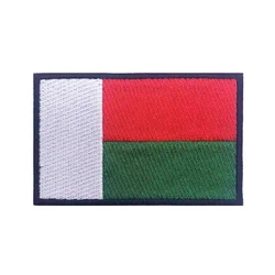 Parche bordado Madagascar para banda de brazo con velcro