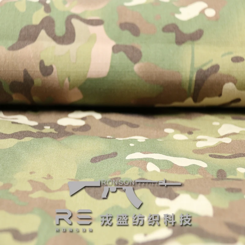 Tela táctica Ripstop NYCO Multicam MC Camo nailon y algodón - imagen 3