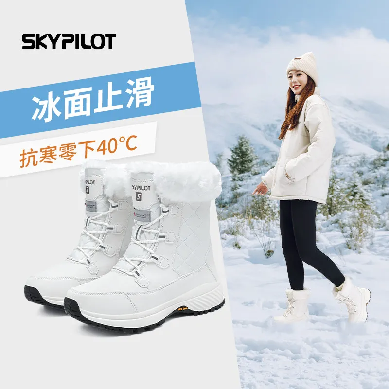 Skypilot Botas impermeables de trekking caña alta para invierno - imagen 4