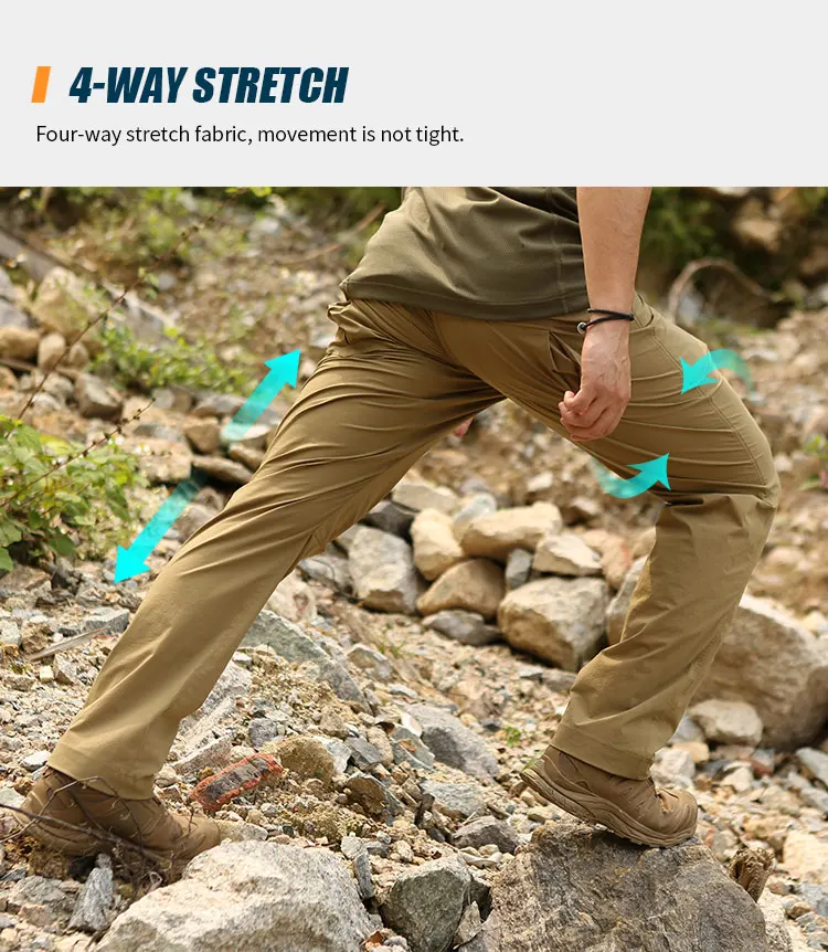Pantalón táctico para actividades al aire libre