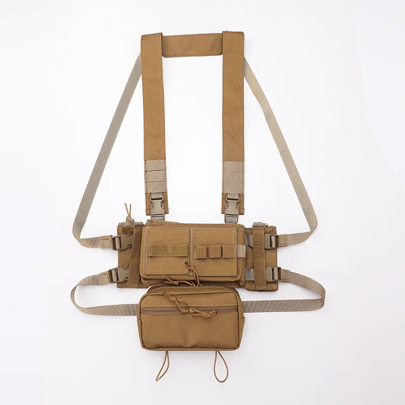 Plataforma de pecho táctica MK3 con micro chasis y bolsa H - imagen 2
