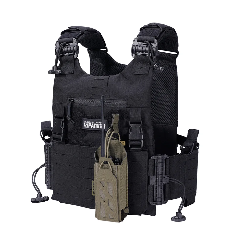 Bolsa táctica MOLLE 500D para walkie talkie y radio - imagen 5