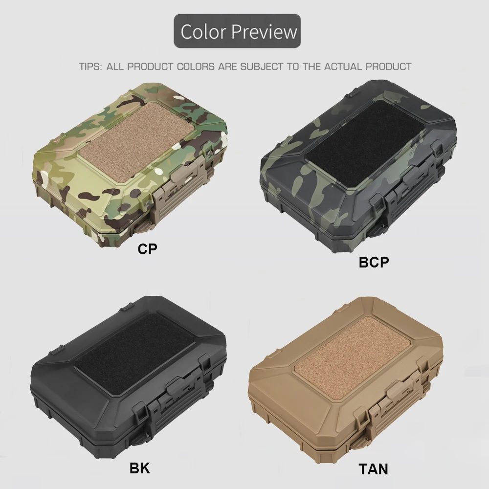 Funda táctica impermeable MOLLE para móvil con batería - imagen 3