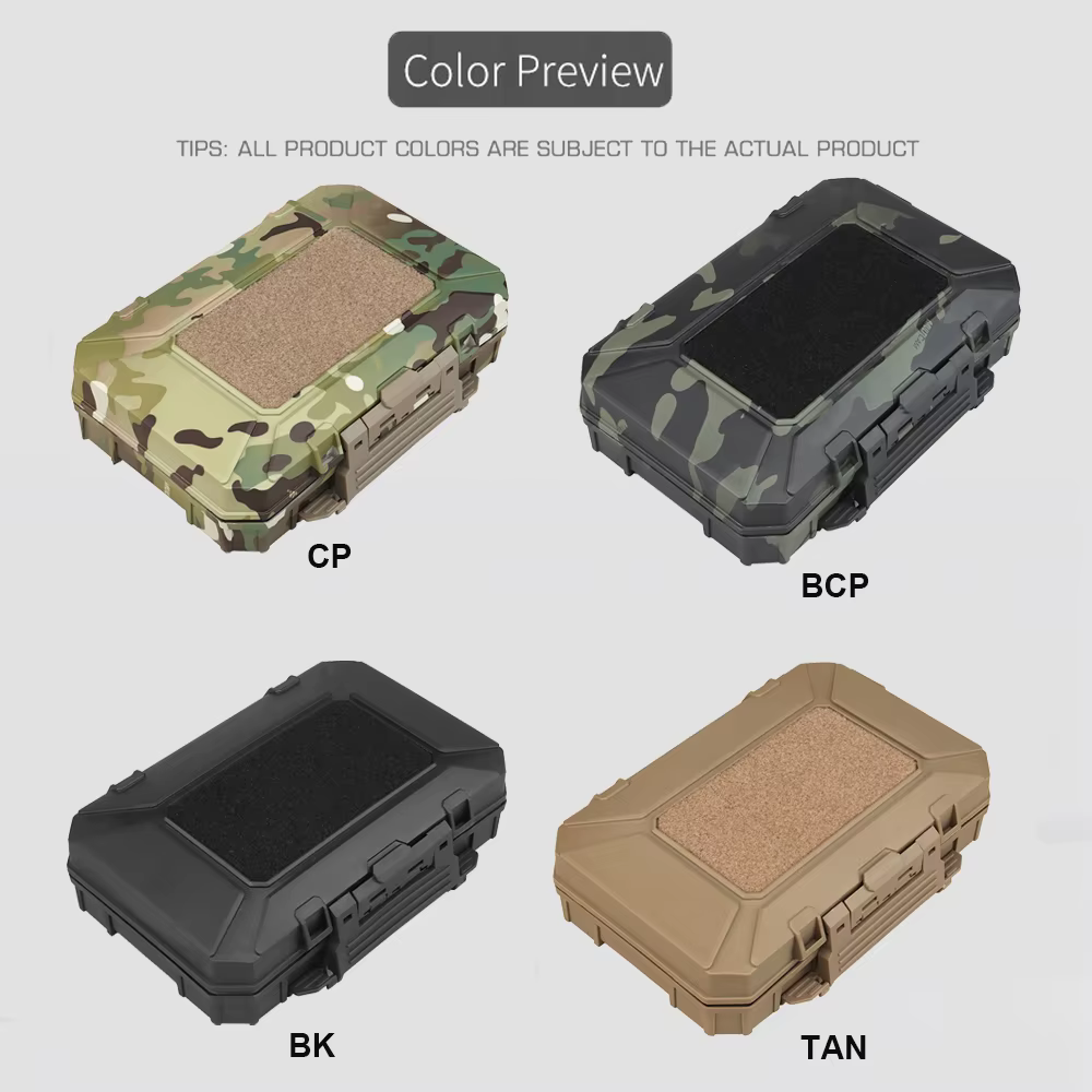 Funda táctica impermeable MOLLE para móvil con batería - imagen 3